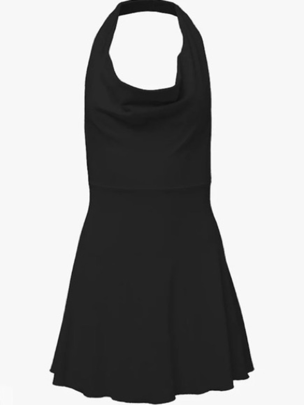 Tiger Mist Black Mini Dress
